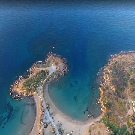 Sonja Beachfront Apartments Kato Daratso Bagian luar foto