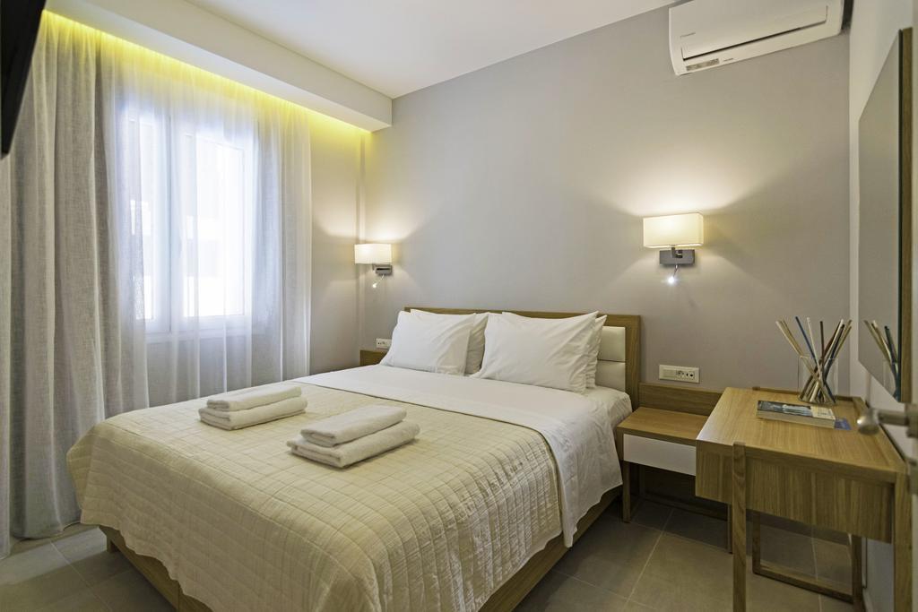 Sonja Beachfront Apartments Kato Daratso Bagian luar foto